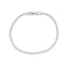 Sahira Annie Dainty Tennis Bracelet - Silver