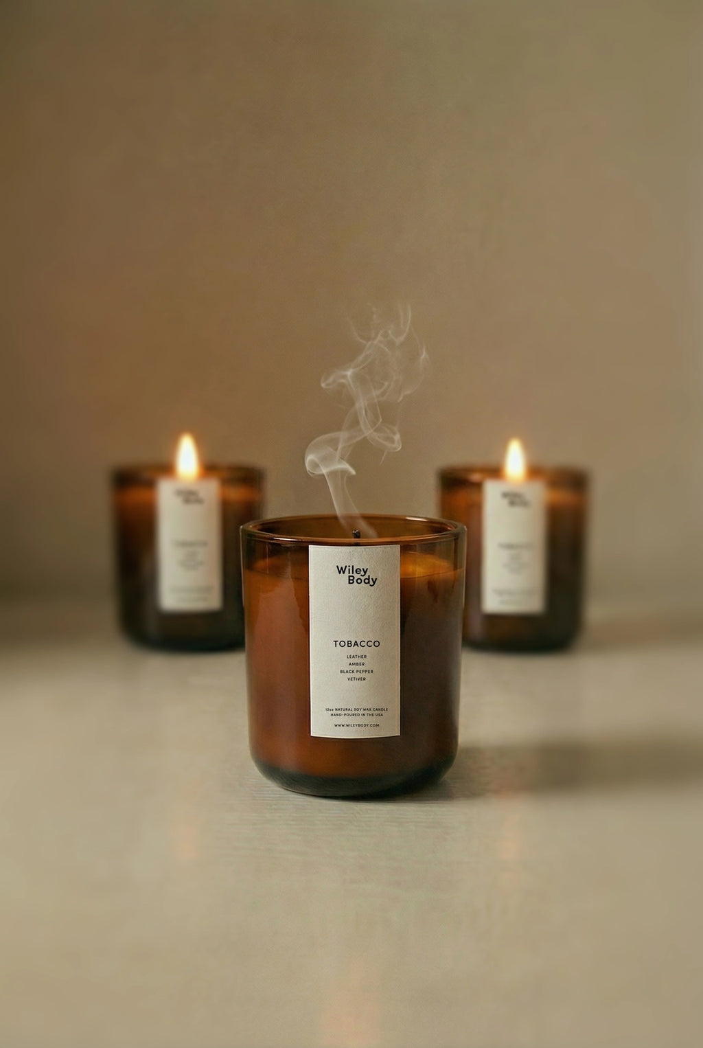 Wiley Body Tobacco Candle