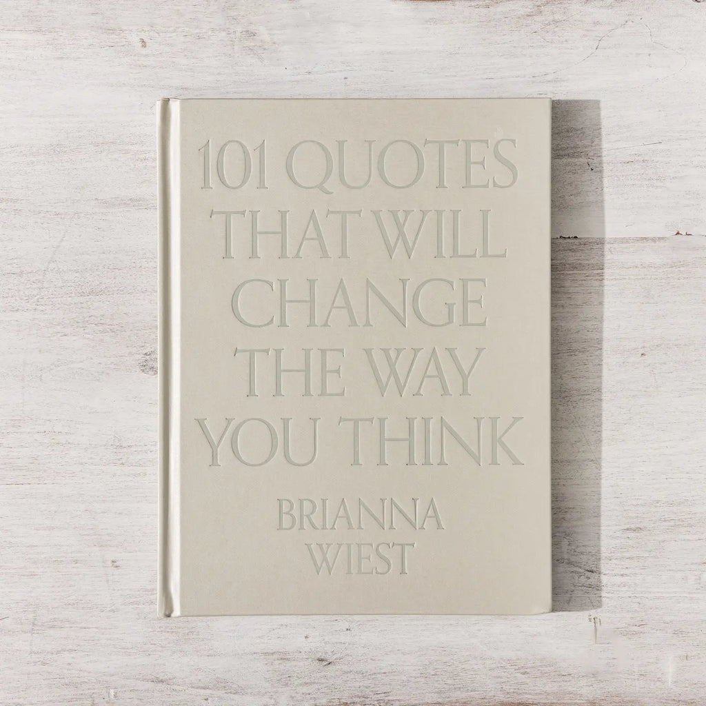101 Quotes That Will Change The Way You Think Coffee Table Book