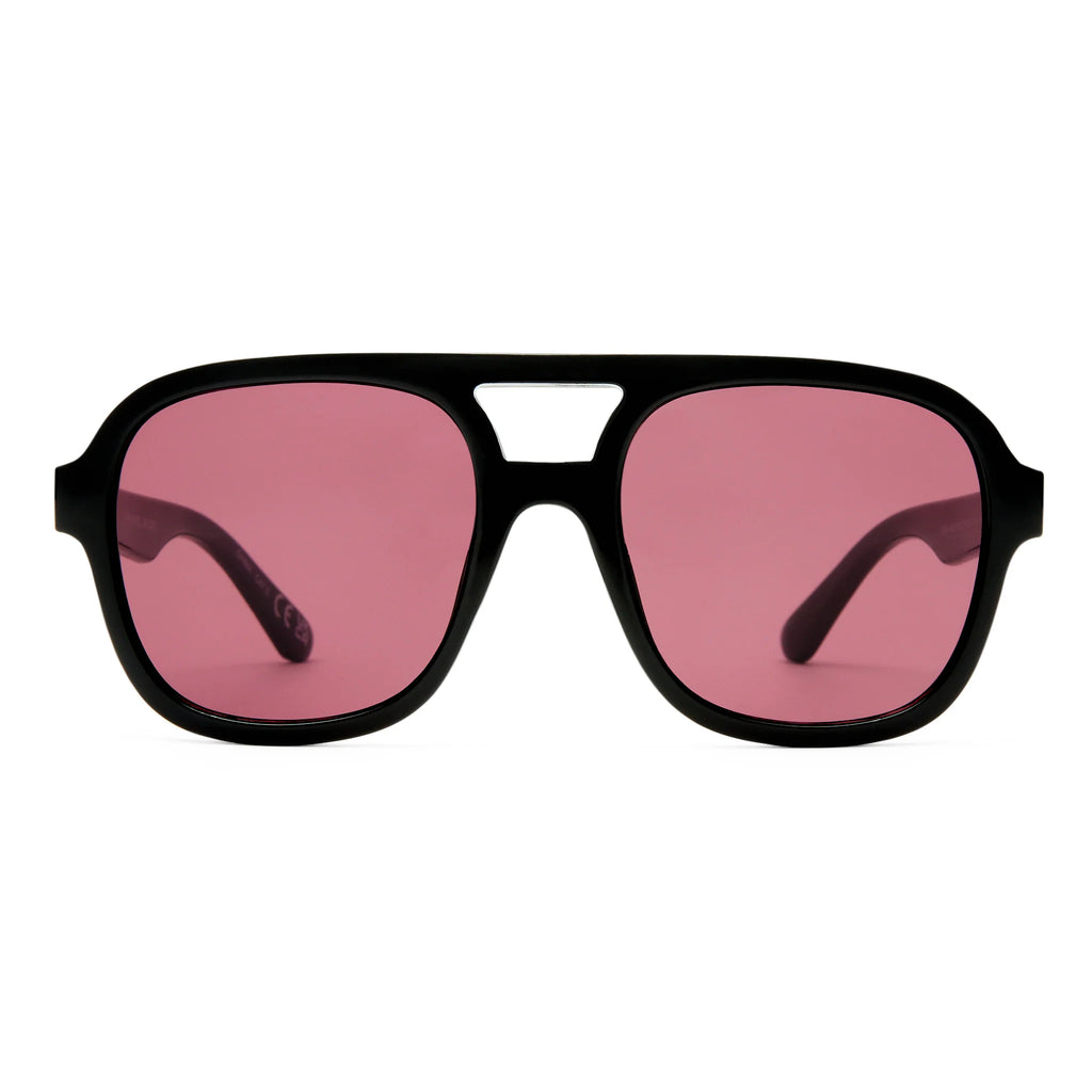 Aire Whirlpool Sunglasses (Black Rust Tint)
