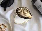 Seashell Gold Pocket Mirror