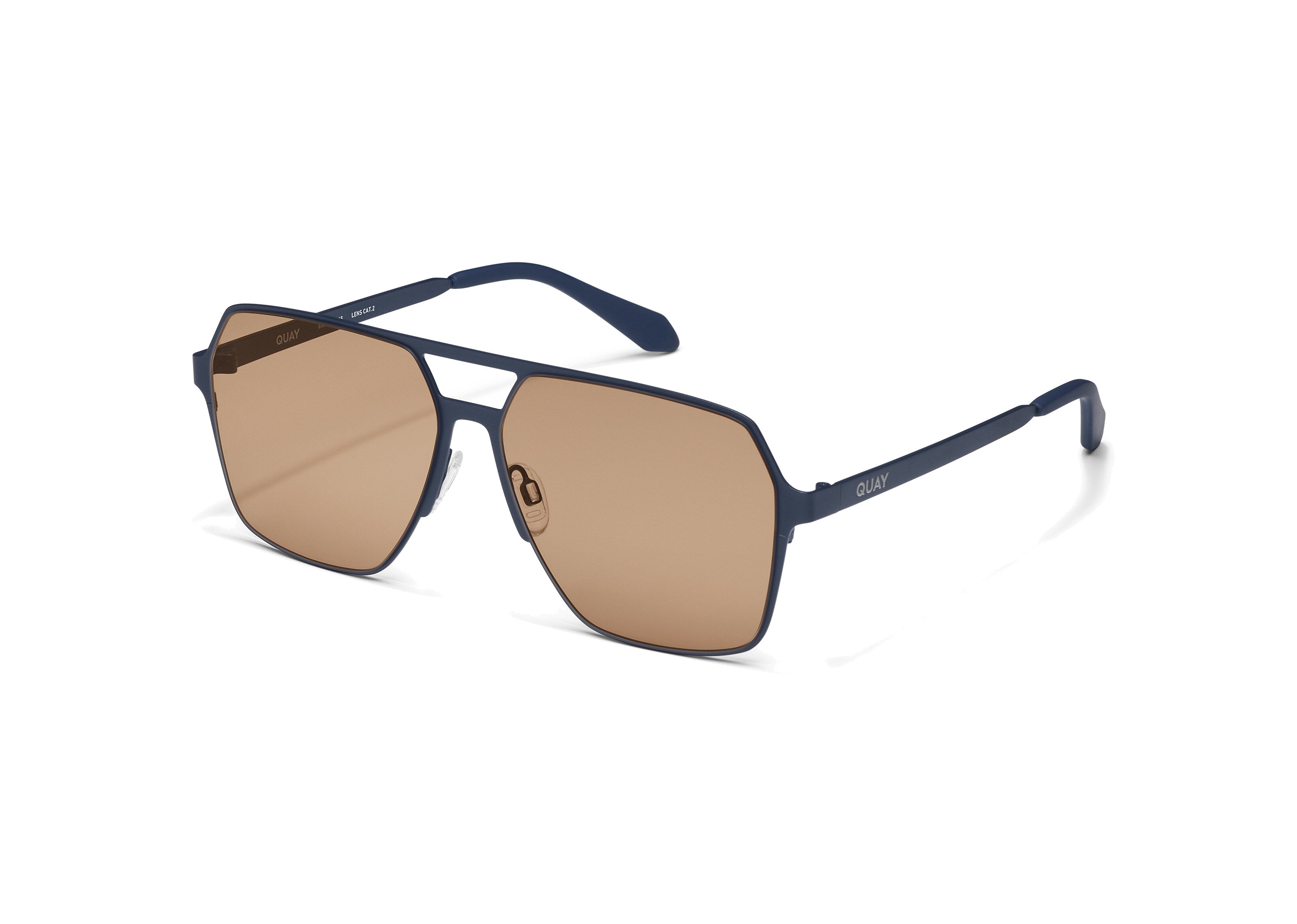 Quay Backstage Pass (Matte Navy/Tan) Main image