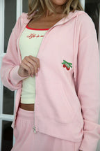 The Mayfair Group Life Is Sweet Classic Zip-Up Hoodie
