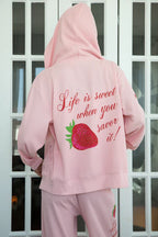 The Mayfair Group Life Is Sweet Classic Zip-Up Hoodie