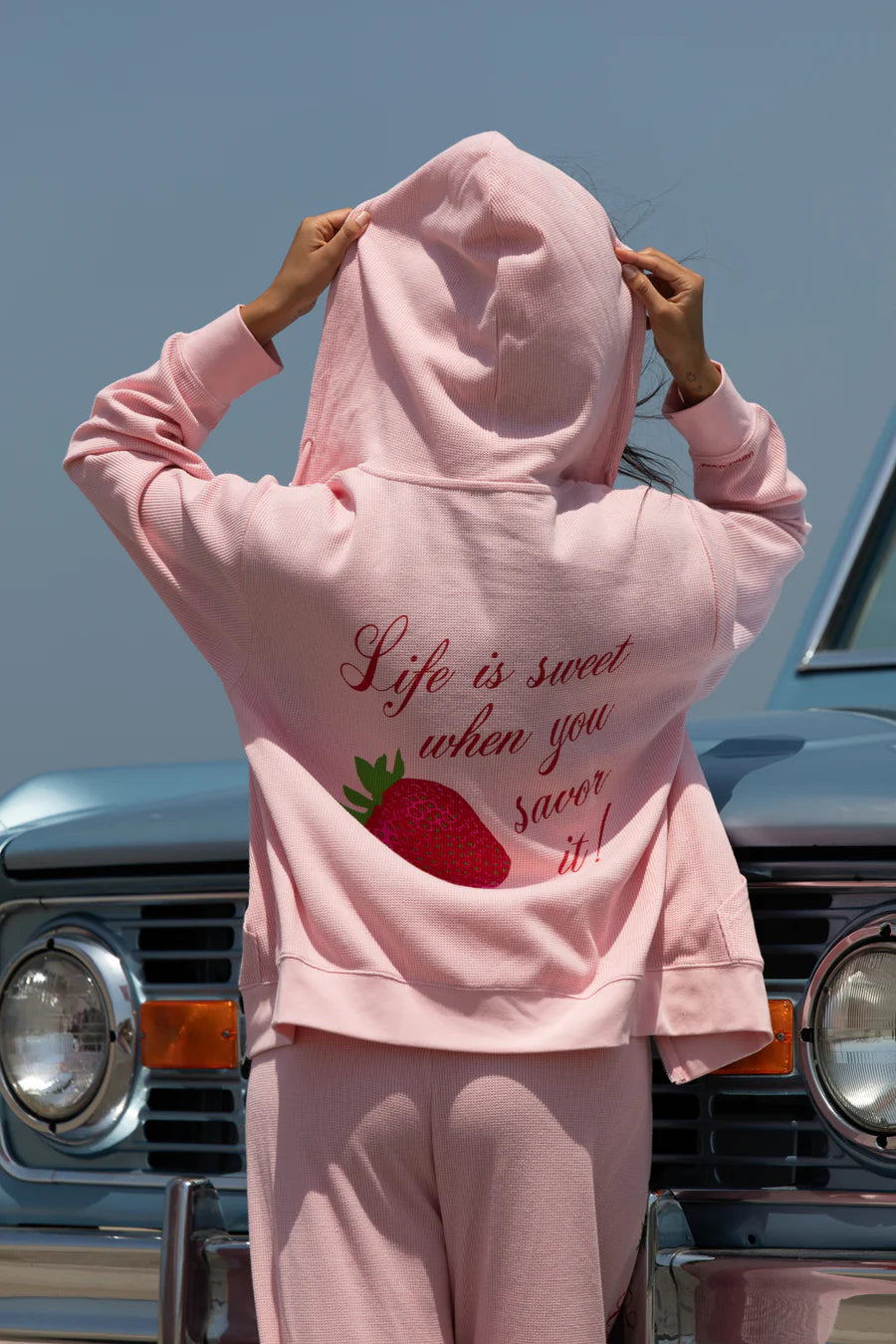 The Mayfair Group Life Is Sweet Classic Zip-Up Hoodie