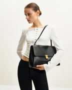 JW Pei Hilary Shoulder Bag (Black)