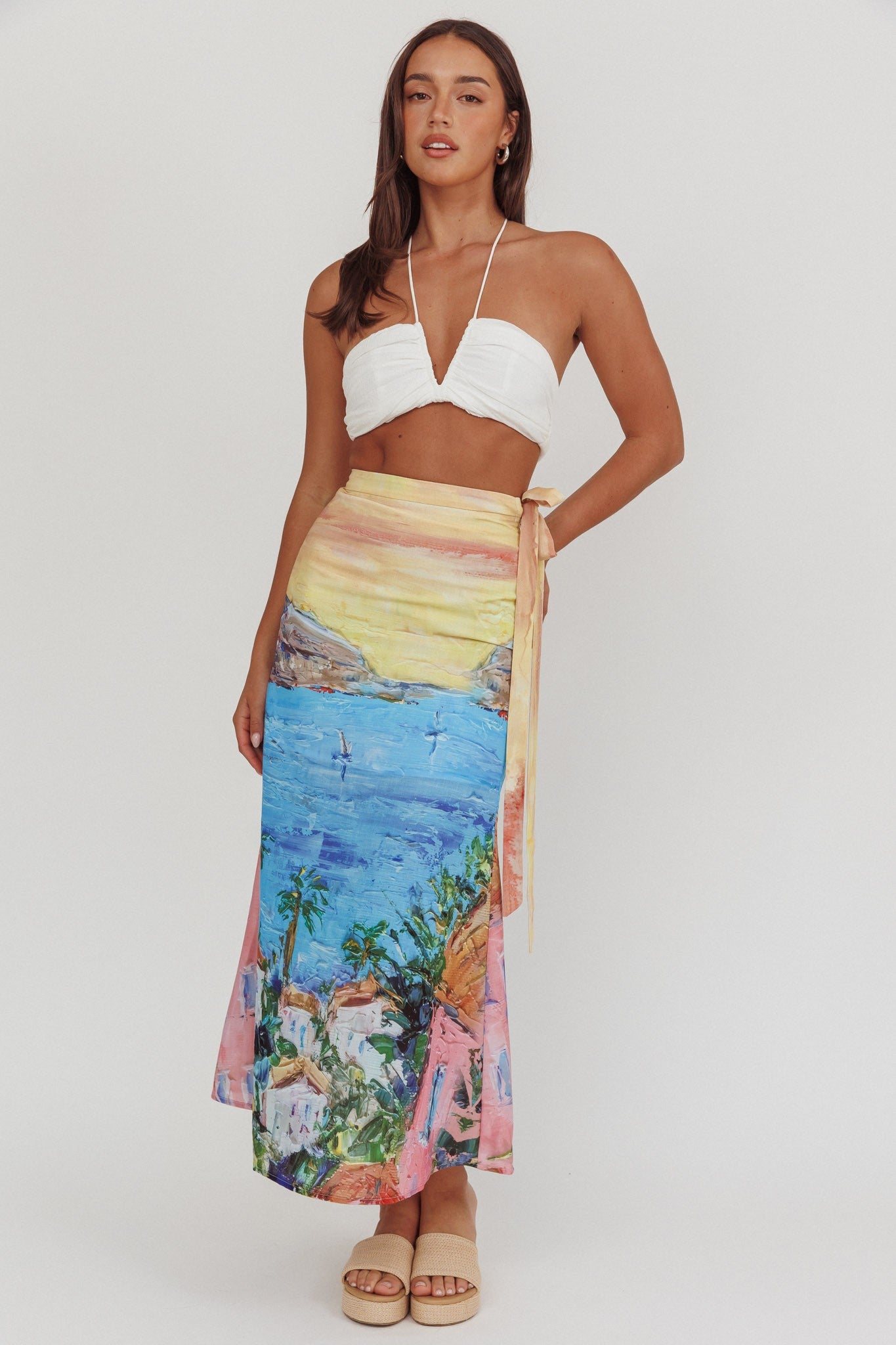Tropical Breeze Maxi Skirt