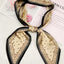 Classic Paisley Satin Silky Skinny Scarf