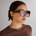 Aire Haedus Sunglasses (Rose Tort/ Warm Smoke Grad)