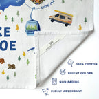 Lake Tahoe Tea Towel