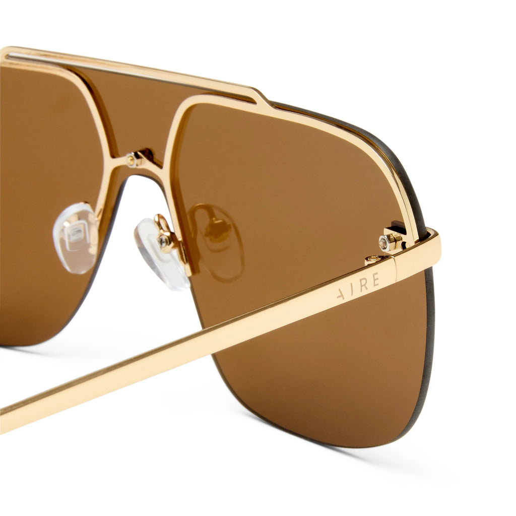 Aire Venatici Sunglasses (Gold/Khaki Mono)