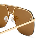 Aire Venatici Sunglasses (Gold/Khaki Mono)