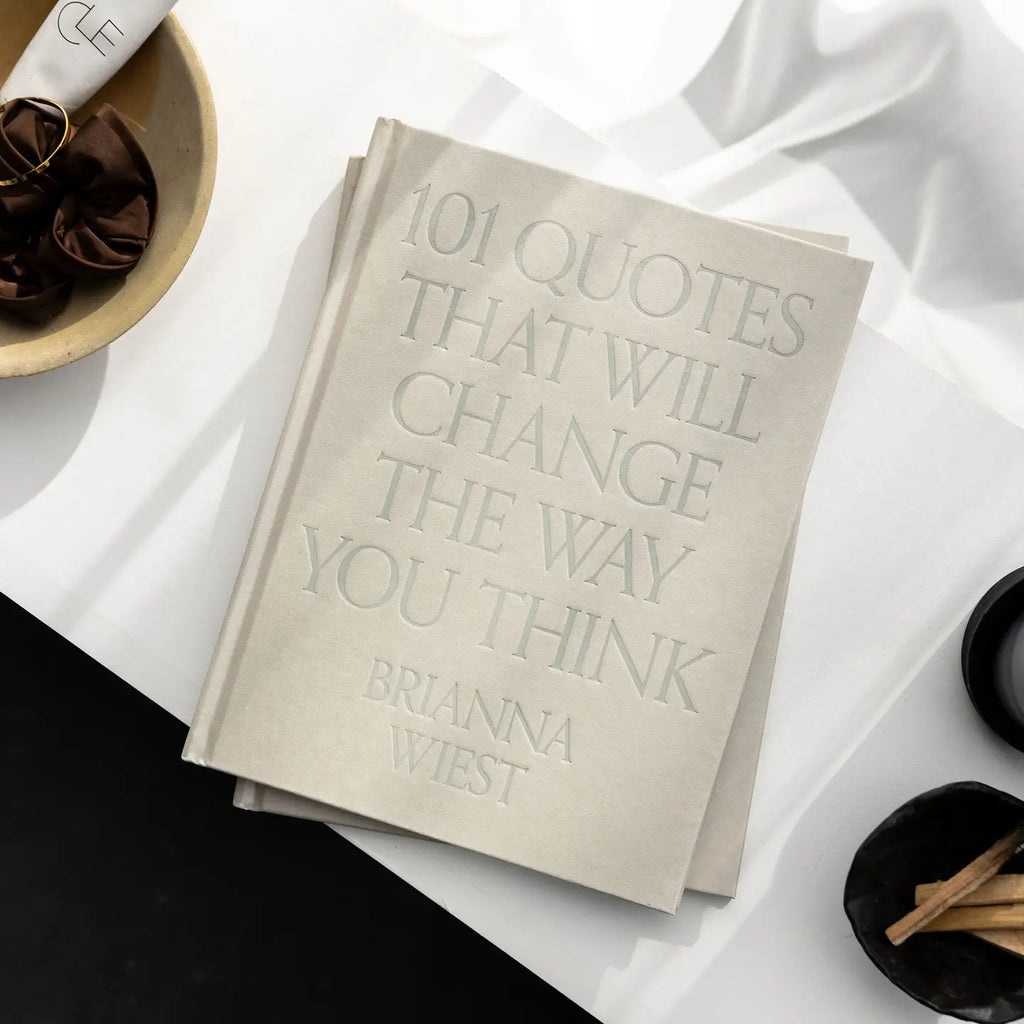 101 Quotes That Will Change The Way You Think Coffee Table Book
