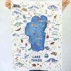 Lake Tahoe Tea Towel
