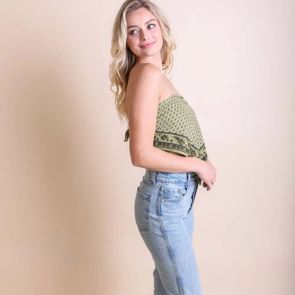 Oversized Cotton Bandana Scarf