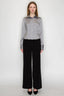 Contrast Piped Trim Detail Pants