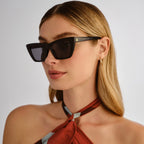 Aire Sunglasses Solstice - Black Smoke Mono