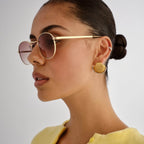 Aire Rising Sunglasses (Gold Tan)