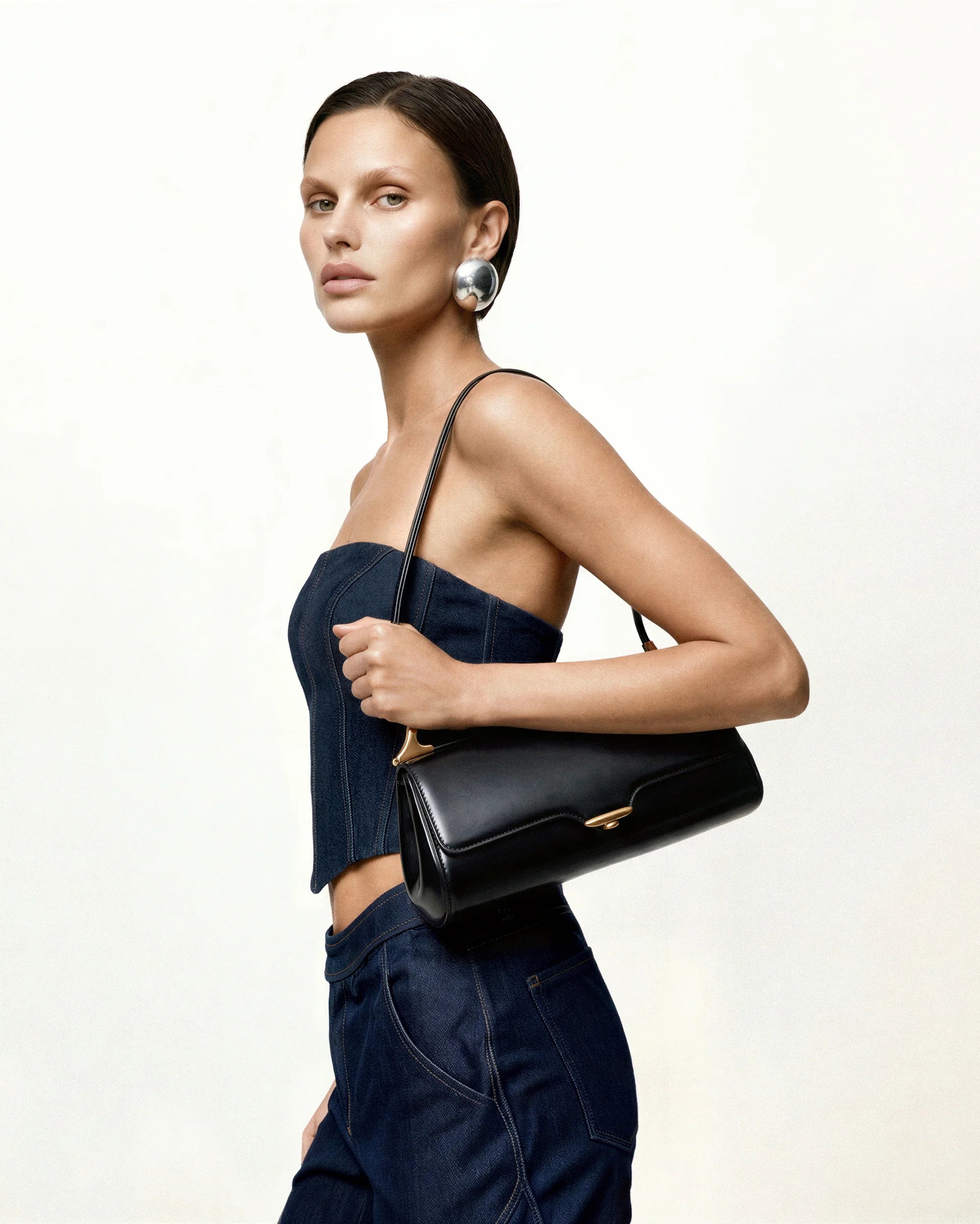 JW Pei Eloise Shoulder Bag (Black)