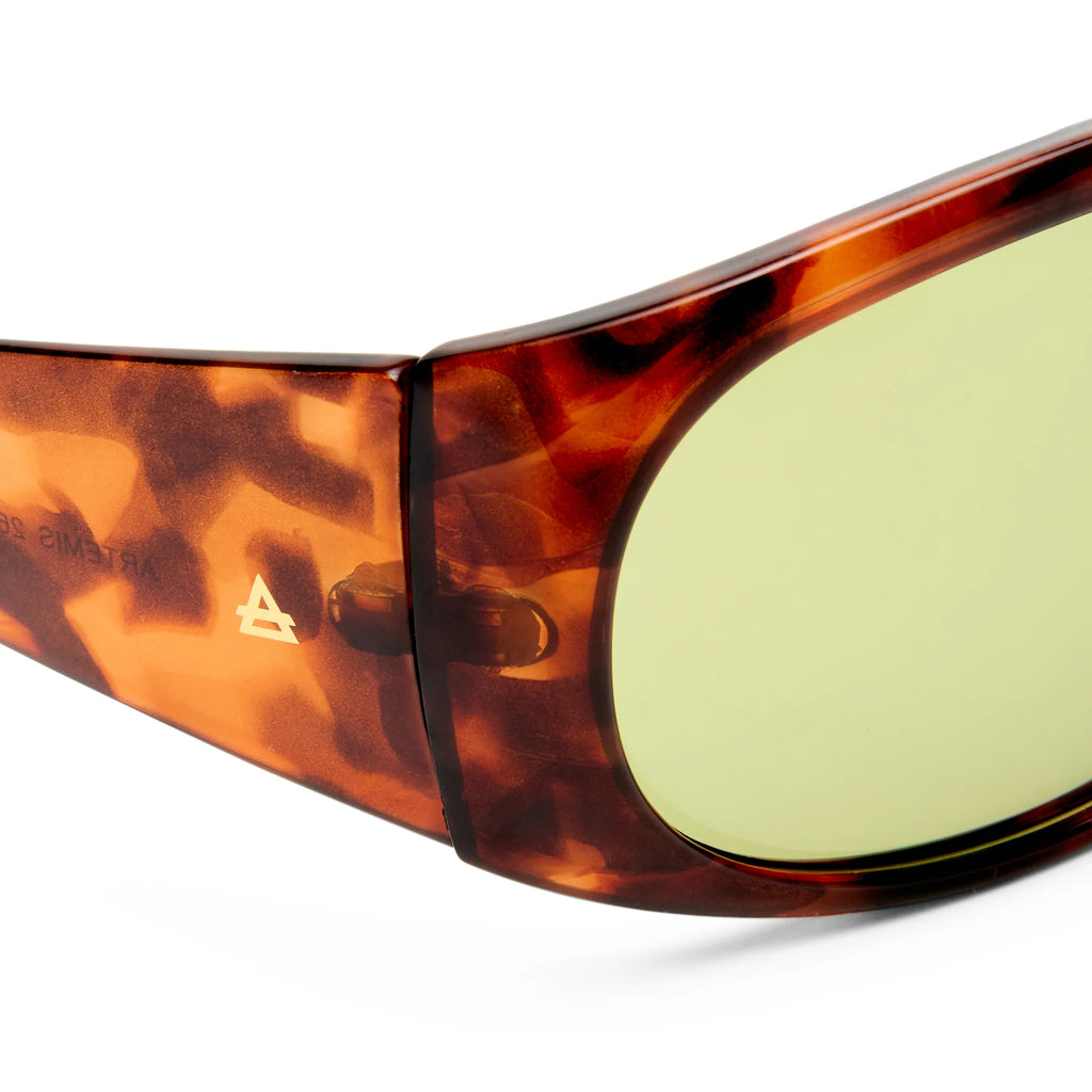 Aire Artemis Sunglasses (Dark Tort/Moss Tint)