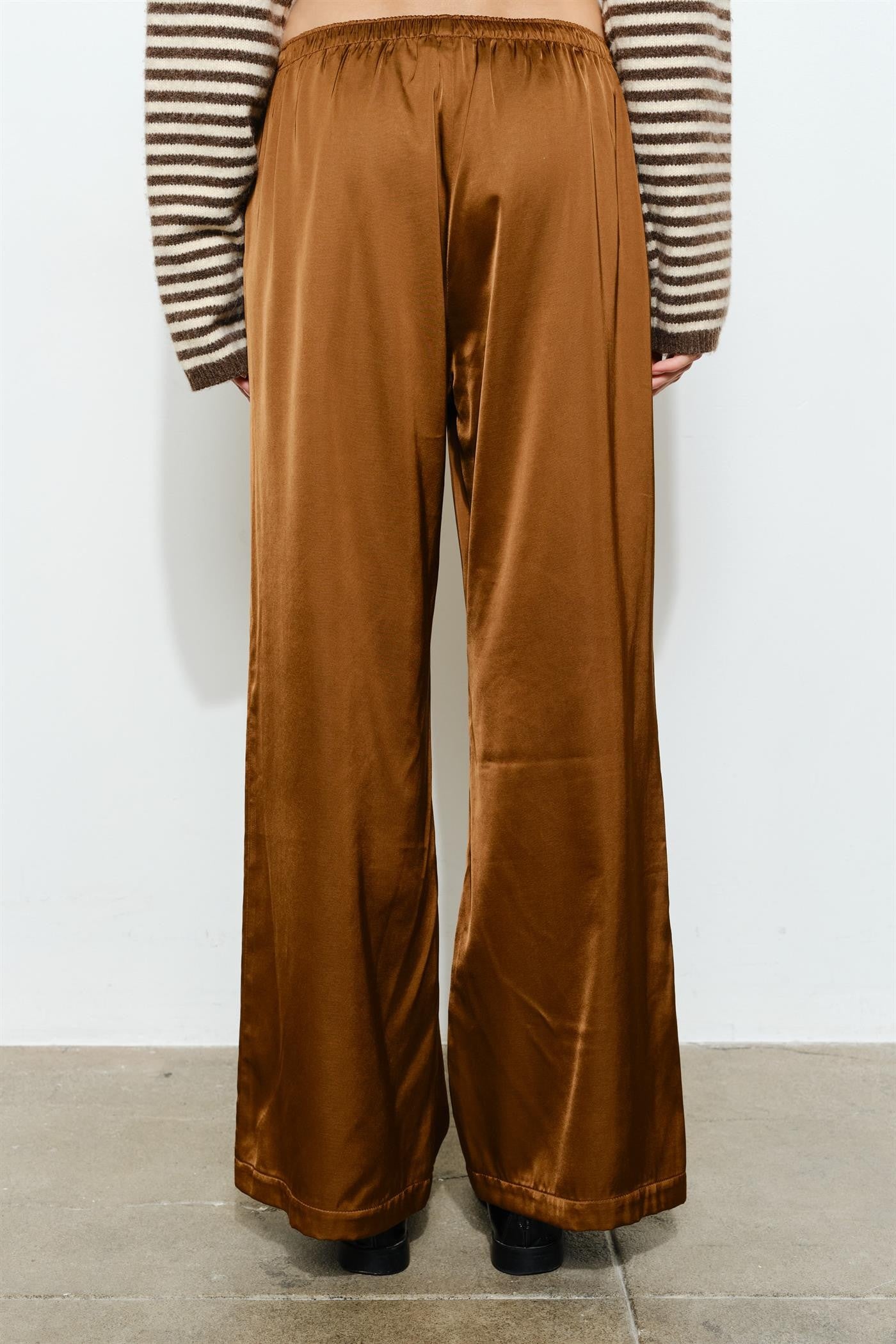 Fiona Satin Track Pants