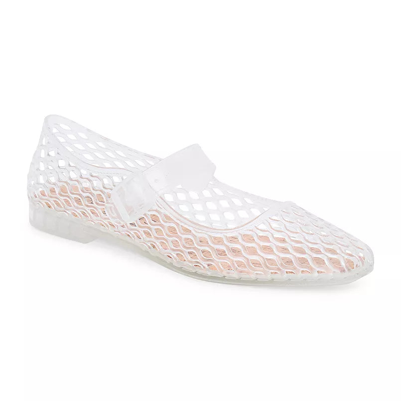 Matisse Vicky Mesh Jelly Flats (Clear)