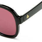 Aire Whirlpool Sunglasses (Black Rust Tint)