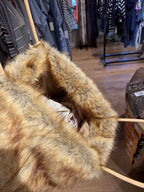 Dolce Vita Faux Fur Noor Tote (Multi)