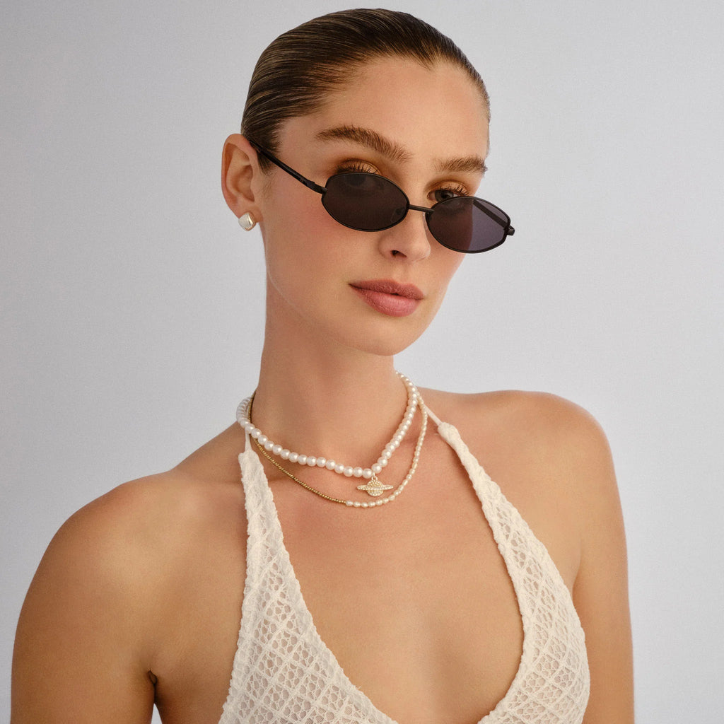 Aire Objective Sunglasses (Black/Smoke Mono)