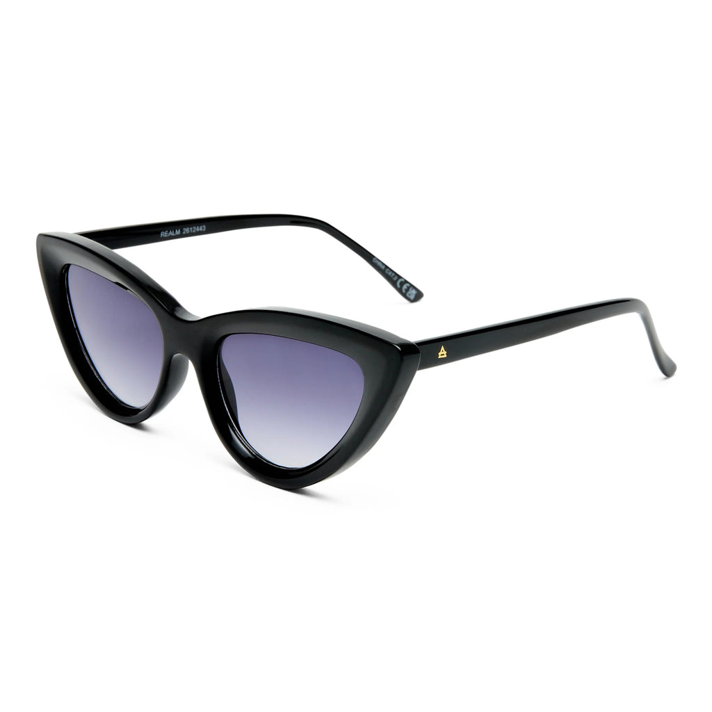 Aire Realm Sunglasses (Shiny Black)