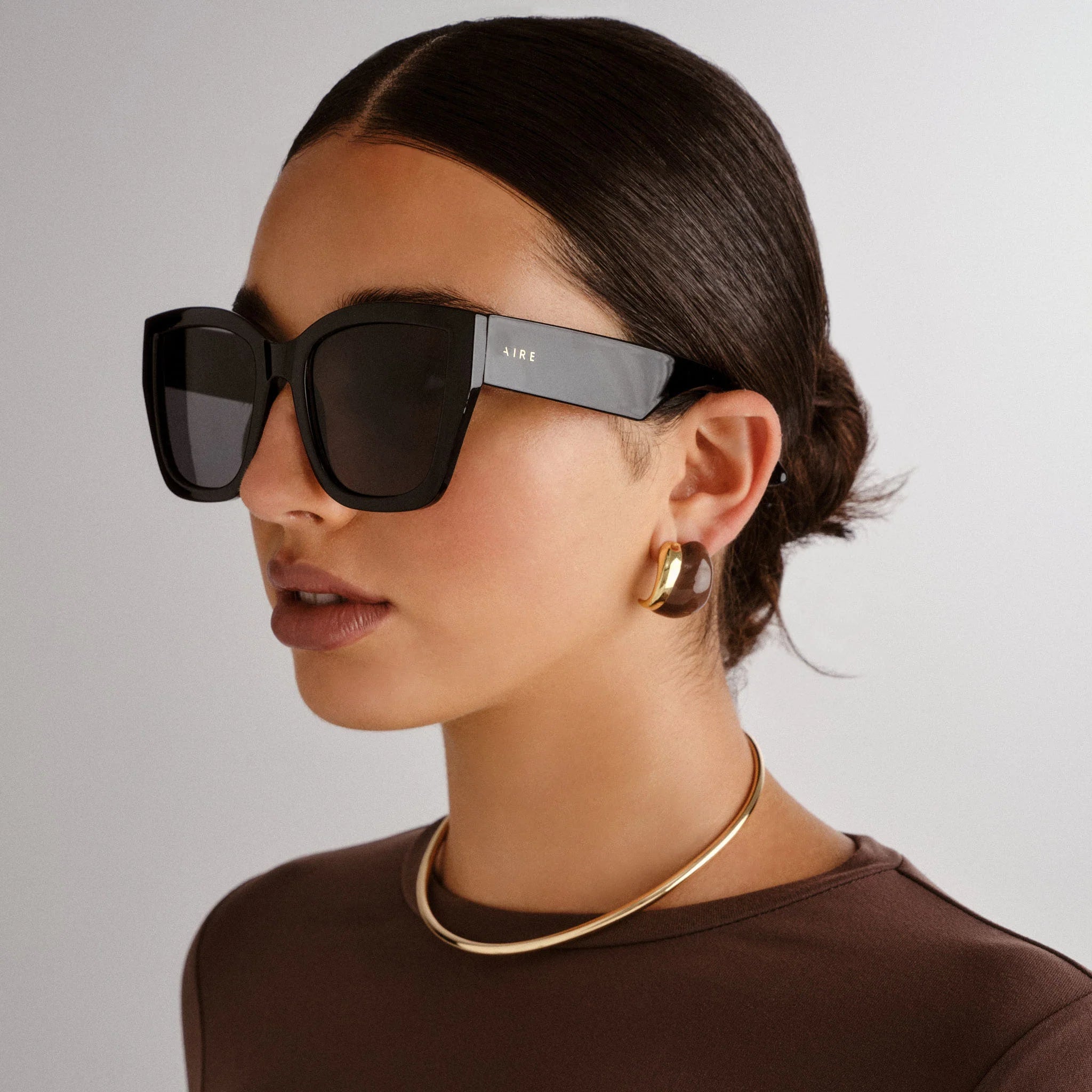 Aire Haedus Sunglasses (Black/Smoke Mono)