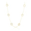 Sahira Adeline Clover Mother of Pearl Necklace