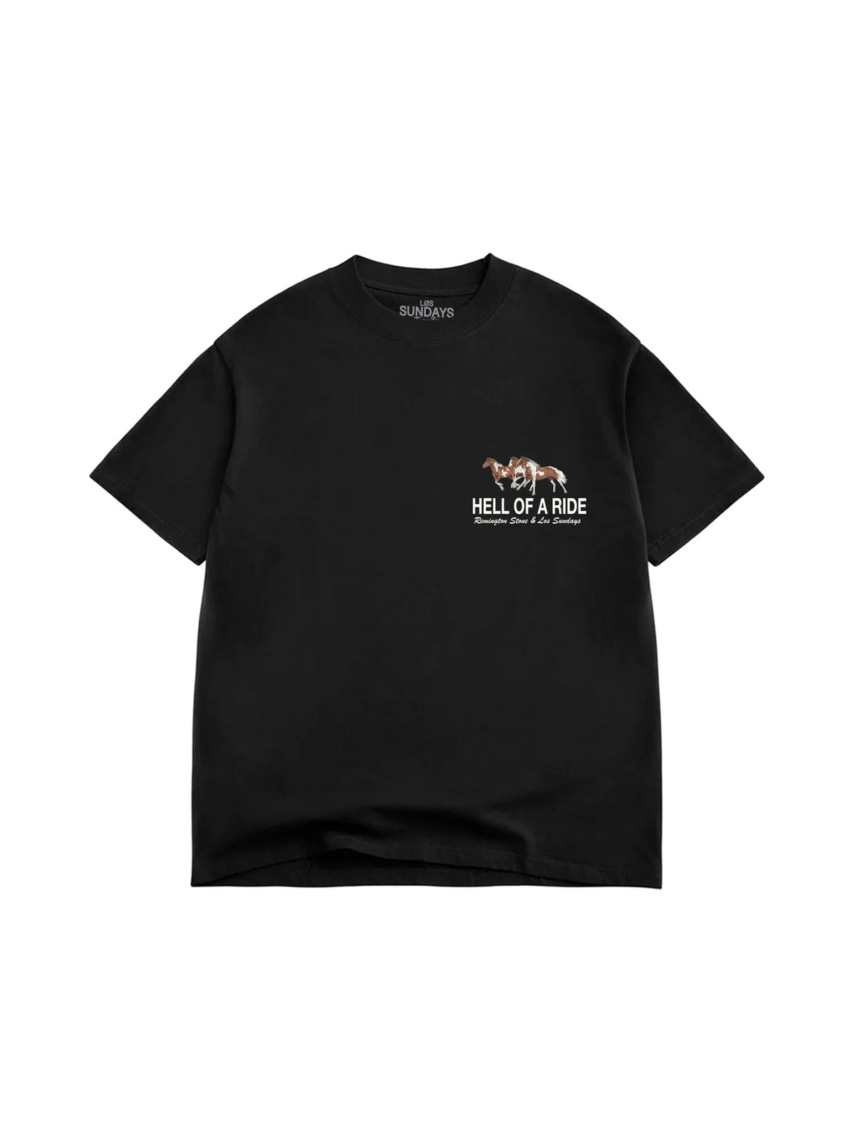 Los Sundays Tequila The Hell of A Ride Tee - Black Main image
