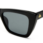 Aire Sunglasses Solstice - Black Smoke Mono