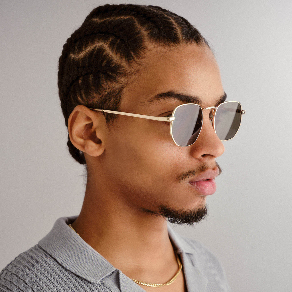 Aire Sagitta Sunglasses (Gold Green Mono)
