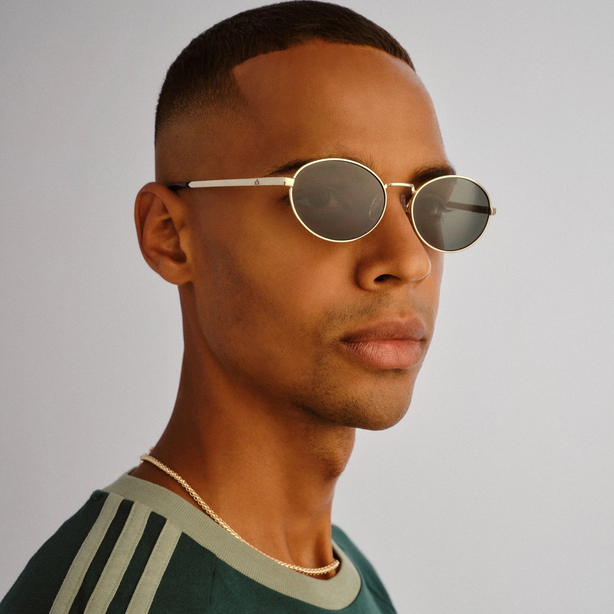 Aire Ephermeris Sunglasses (Gold/Khaki Mono)