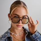Aire Whirlpool Sunglasses (Dark Tort/Khaki Tint)