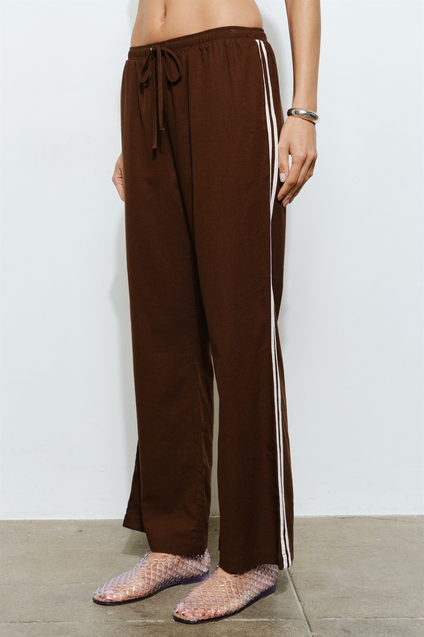 Iona Track Pants (Brown)