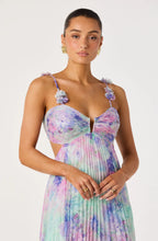 ASTR The Label Emese Floral Cutout Maxi Dress