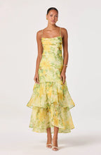 ASTR The Label Alison Floral Tiered Drop Waist Maxi Dress