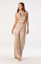 ASTR The Label Ivana Satin Wide Leg Pants
