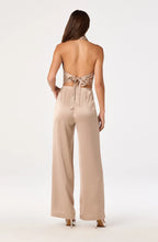 ASTR The Label Ivana Satin Cowl Halter Top