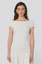 ASTR The Label Jolene Lattice Knit Mini Dress
