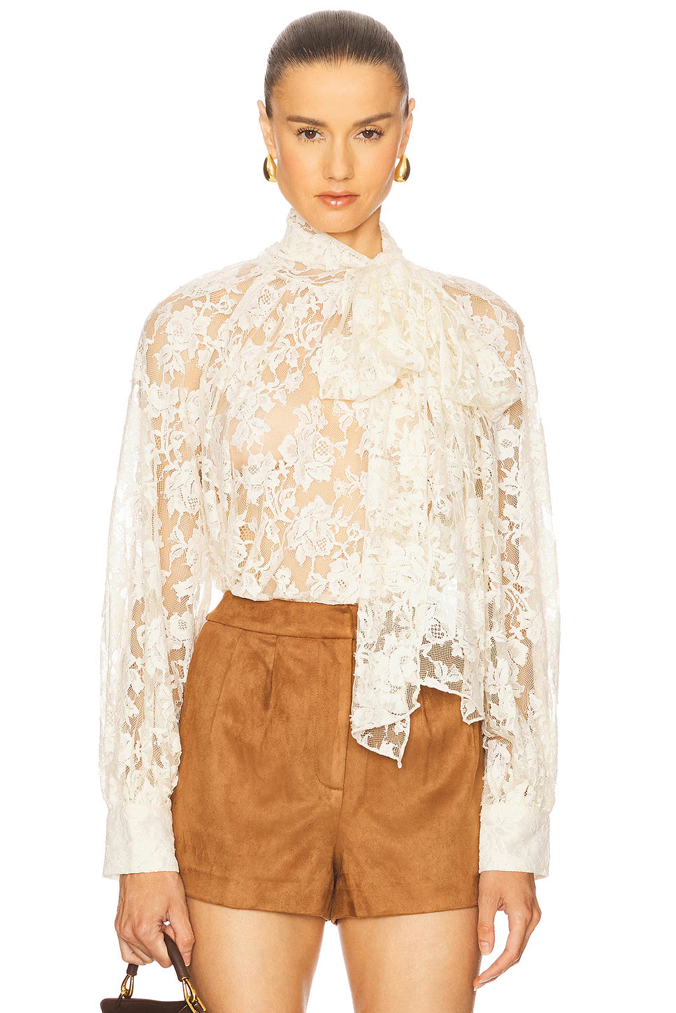 ASTR The Label Cinthia Top (Cream) Secondary image