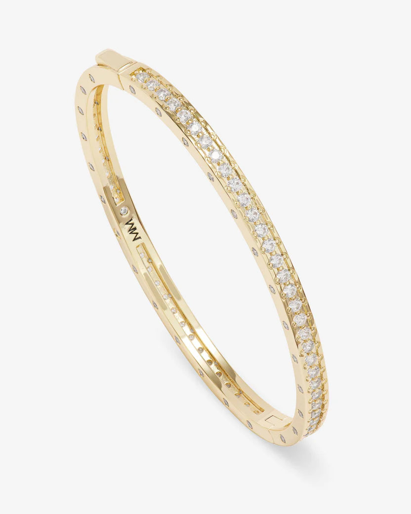 Melinda Maria Ashley Pavé Cuff 4mm
