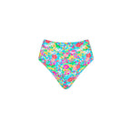 Kulani Kinis Mermaid Garden High Hip Cheeky Bikini Bottom
