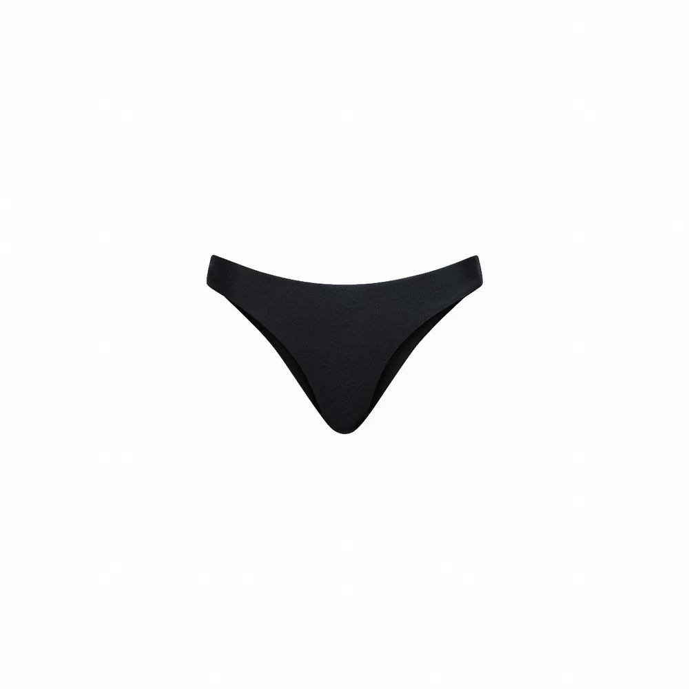 Kulani Kinis Twilight Black Minimal Full Coverage Bikini Bottom Secondary image