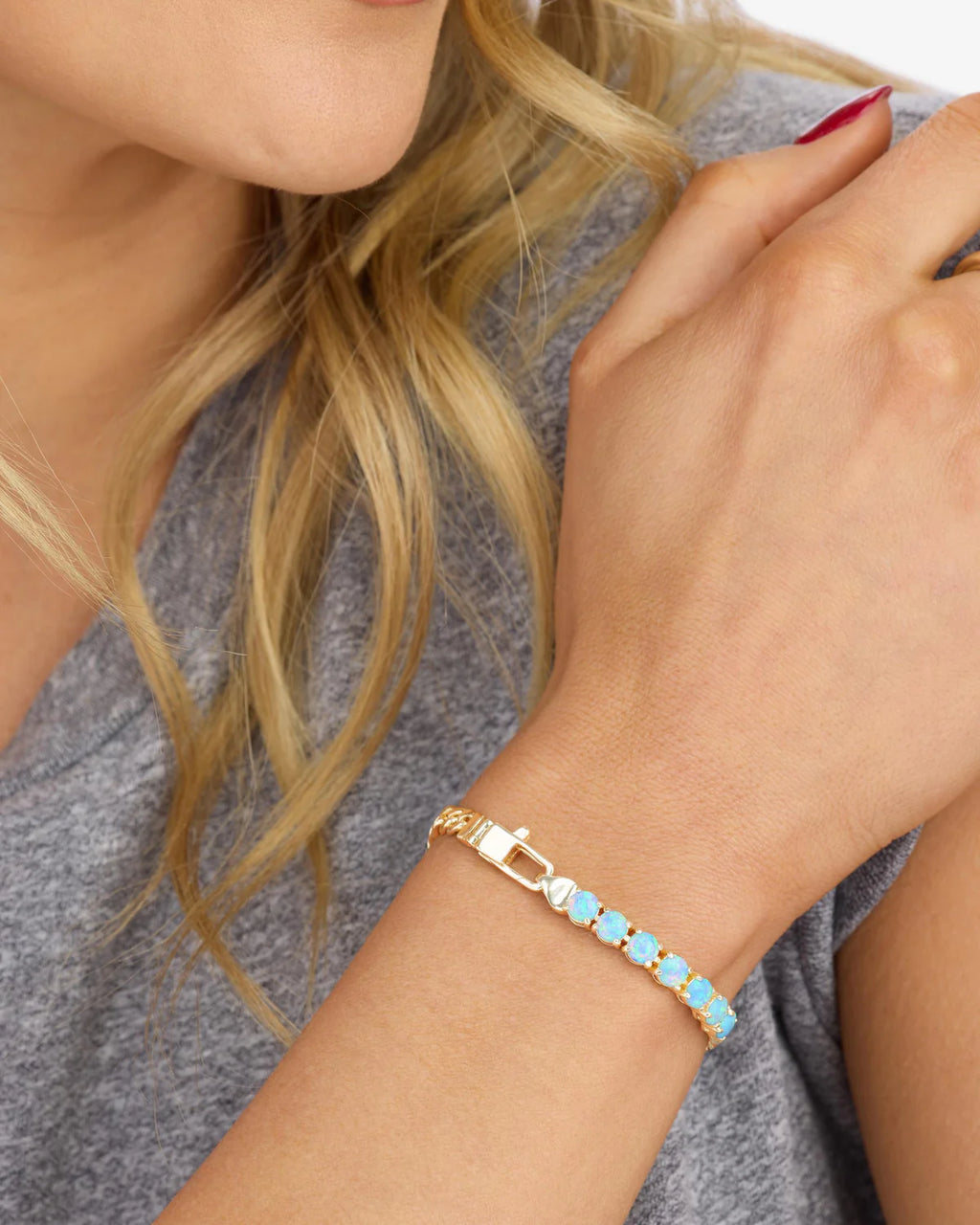 Melinda Maria Julian Loves Opals Bracelet 5mm (Gold)