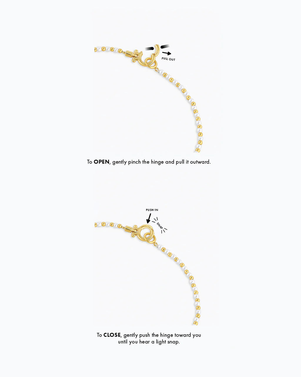 Gorjana Poppy Pearl Necklace