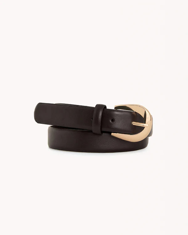 Billini Daisy Belt (Dark Cacao/Gold)